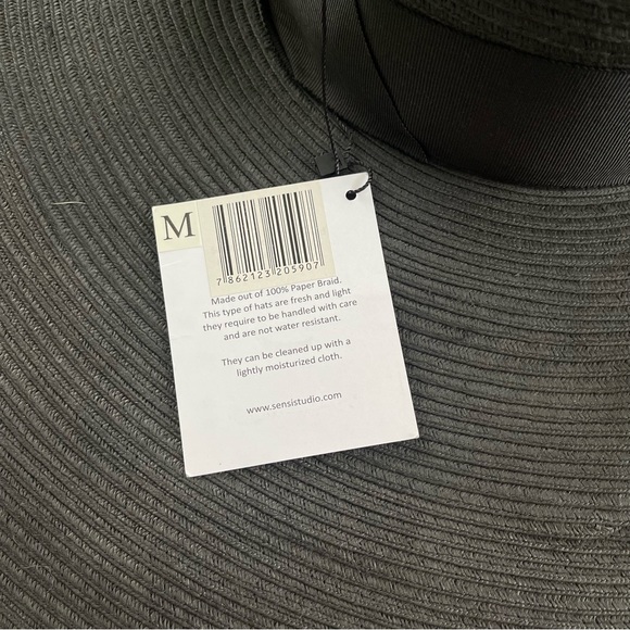 SENSI STUDIO *BRAND NEW* extra large straw hat! main image 6